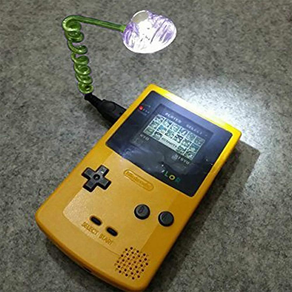 ゲームボーイ　ゲームボーイカラー用 シールドライト　新品 Amazon.co.jp: GBC GBPスクリーンライト用フレキシブルLEDナイトワーム